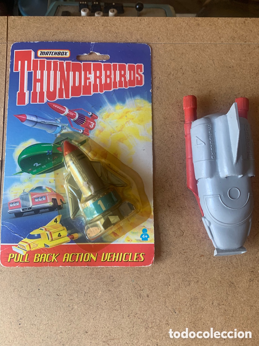 Figuras de goma y PVC: LOTE THUNDERBIRDS/GUARDIANES DEL ESPACIO. - Foto 1