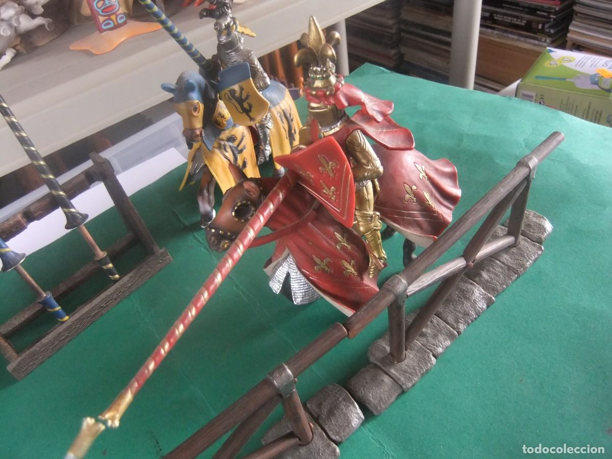 Figuras de goma y PVC: TORNEO MEDIEVAL SCHLEICH - Foto 4