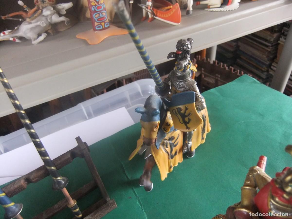 Figuras de goma y PVC: TORNEO MEDIEVAL SCHLEICH - Foto 5