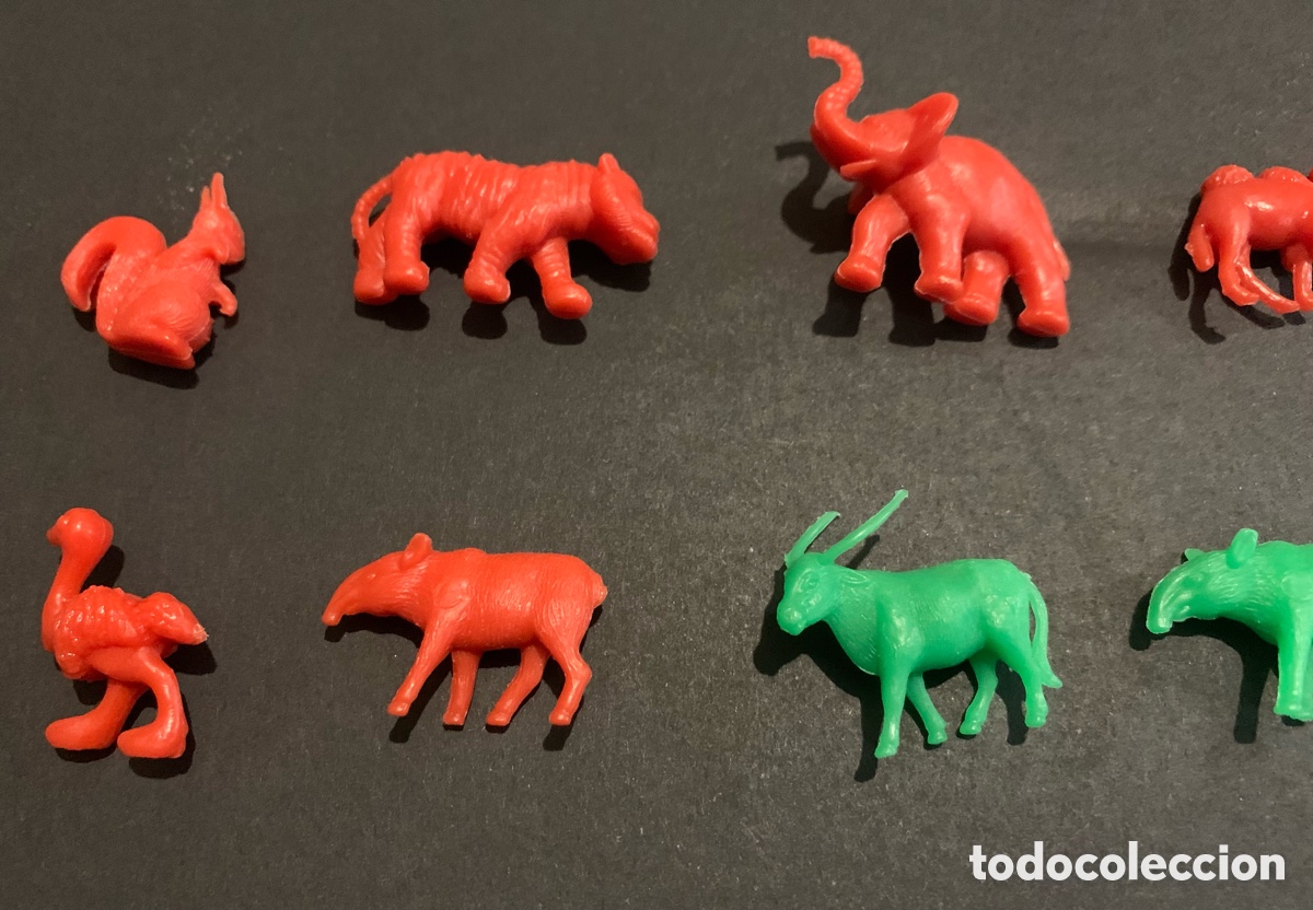 Figuras de goma y PVC: Figuras animales chicle Dunkin - Foto 3