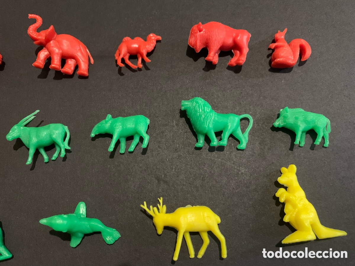 Figuras de goma y PVC: Figuras animales chicle Dunkin - Foto 5