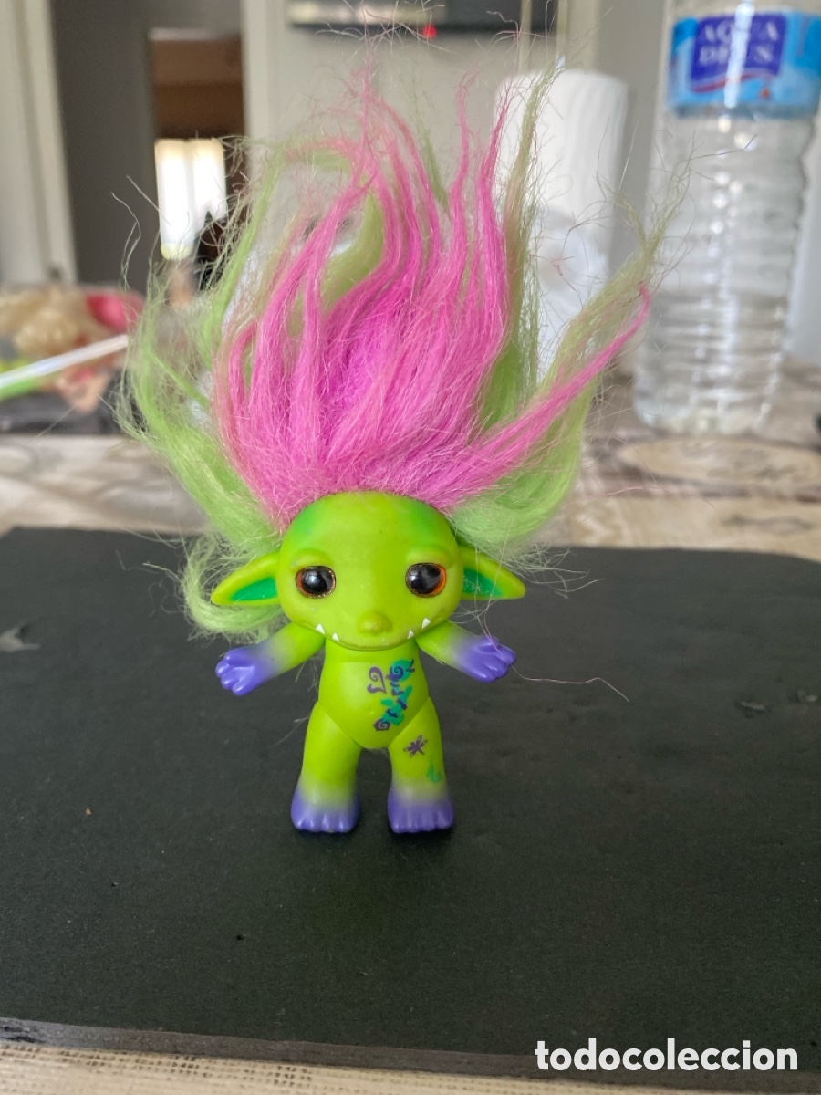 Figuras de goma y PVC: Mu&ntilde;eco,,, Troll Verde - Foto 1