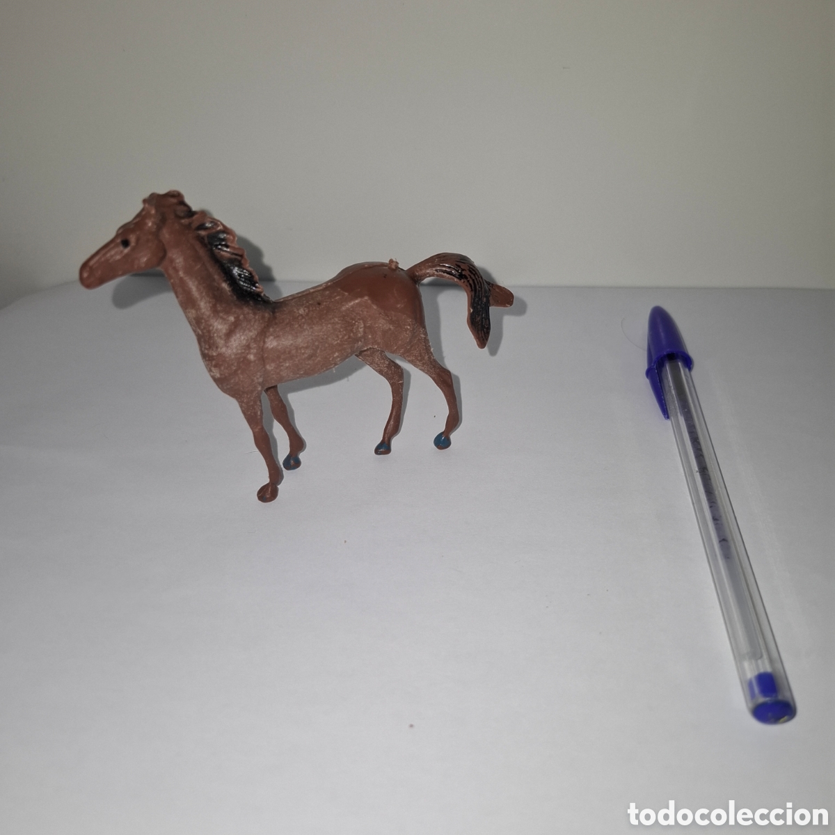 Figuras de goma y PVC: CABALLO DE PL&Aacute;STICO A&Ntilde;OS 70 - Foto 1