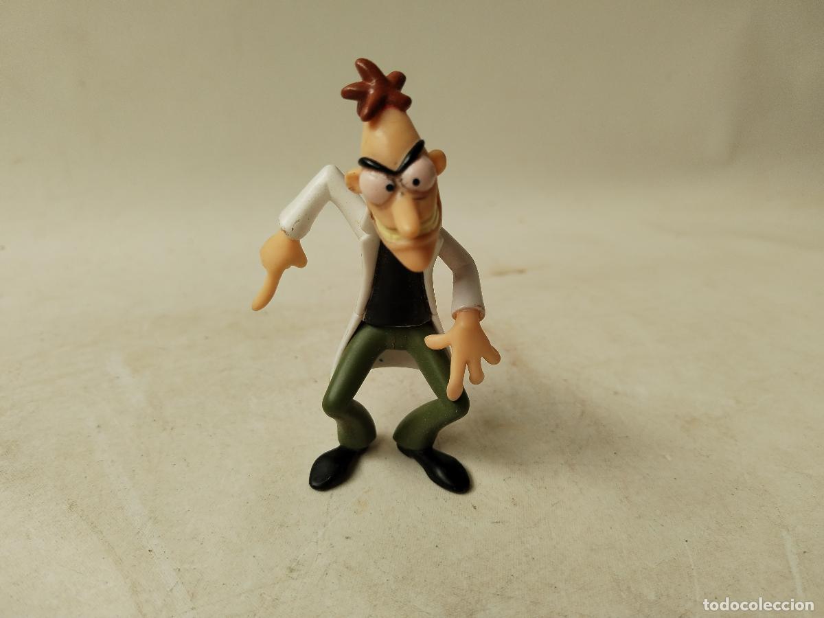 Figuras de goma y PVC: figura pvc phineas y ferb dr. heinz doofenshmirtz- c156