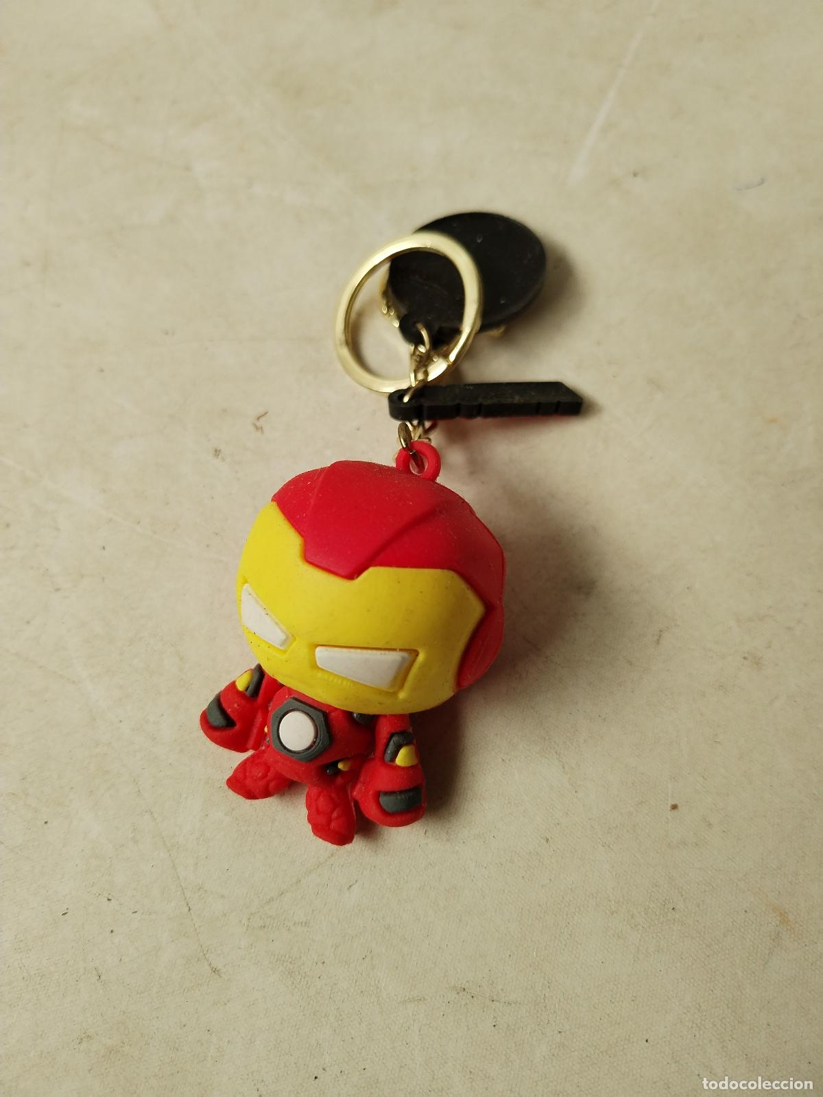 Figuras de goma y PVC: llavero iron man - c156 - Foto 3