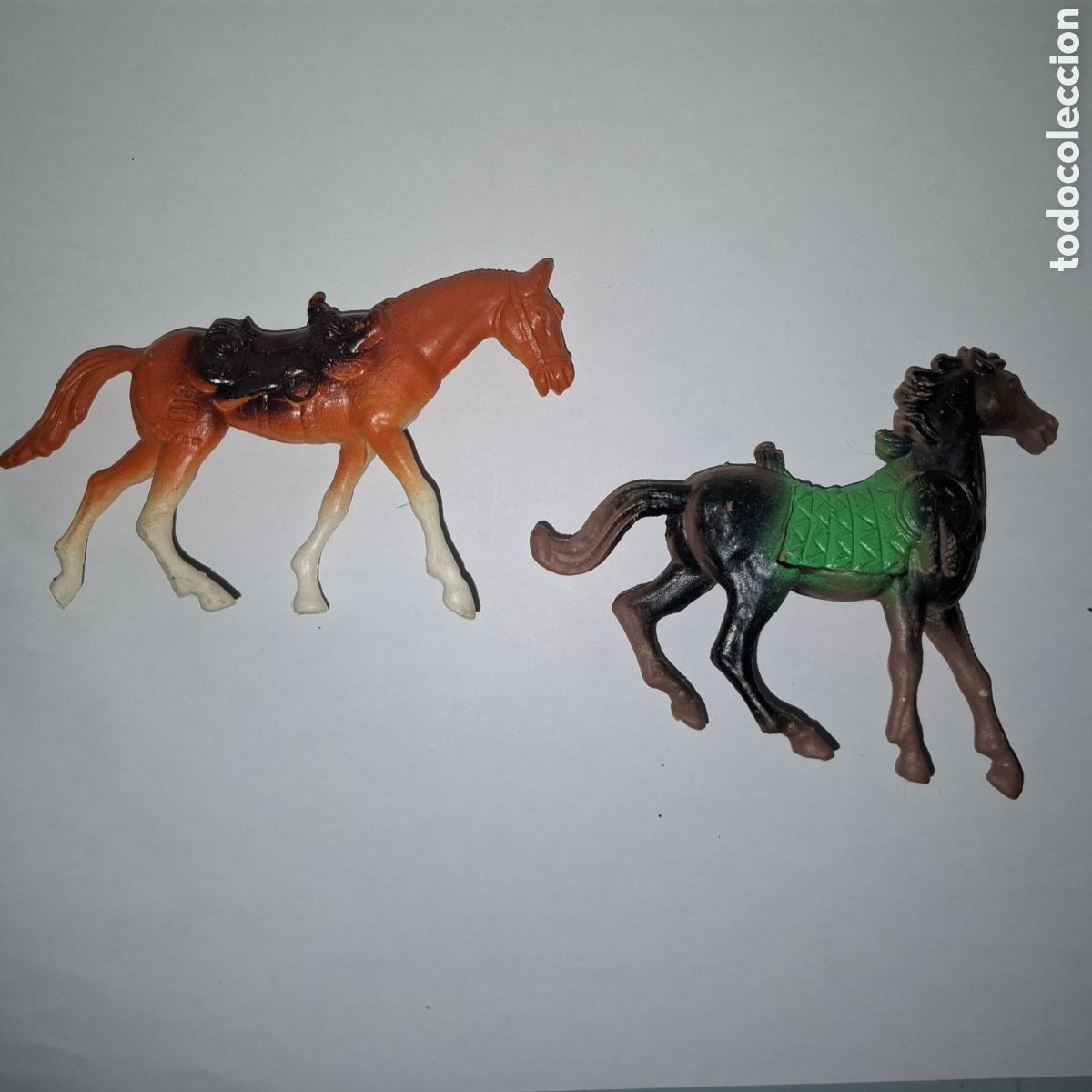 Figuras de goma y PVC: CABALLOS COMANSI TERCERA EPOCA A&Ntilde;OS 80 Y 90 INDIOS Y VAQUEROS - Foto 1