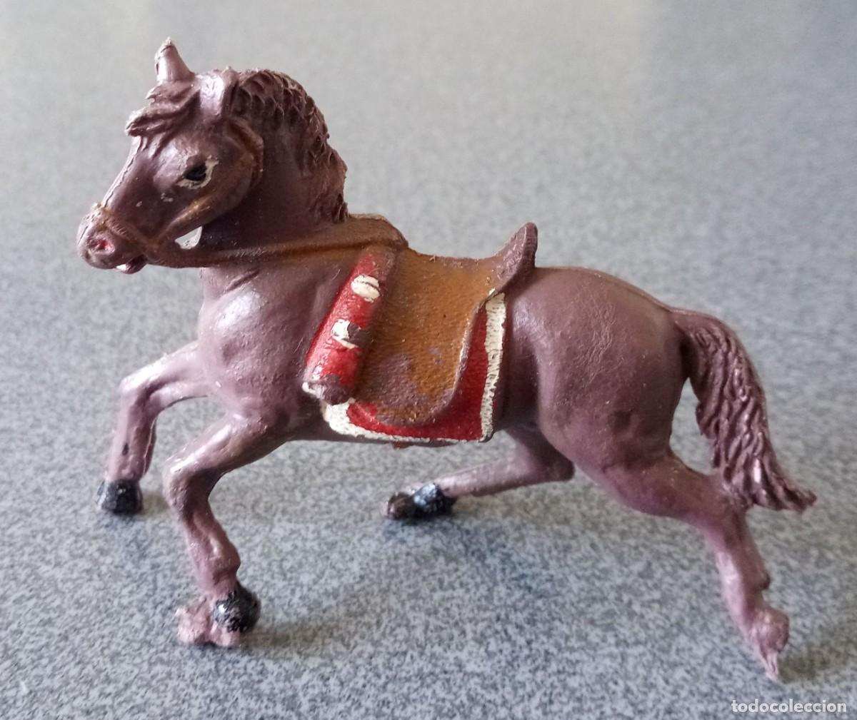 Figuras de goma y PVC: Caballo Oeste Indio Pech Comansi - Foto 1