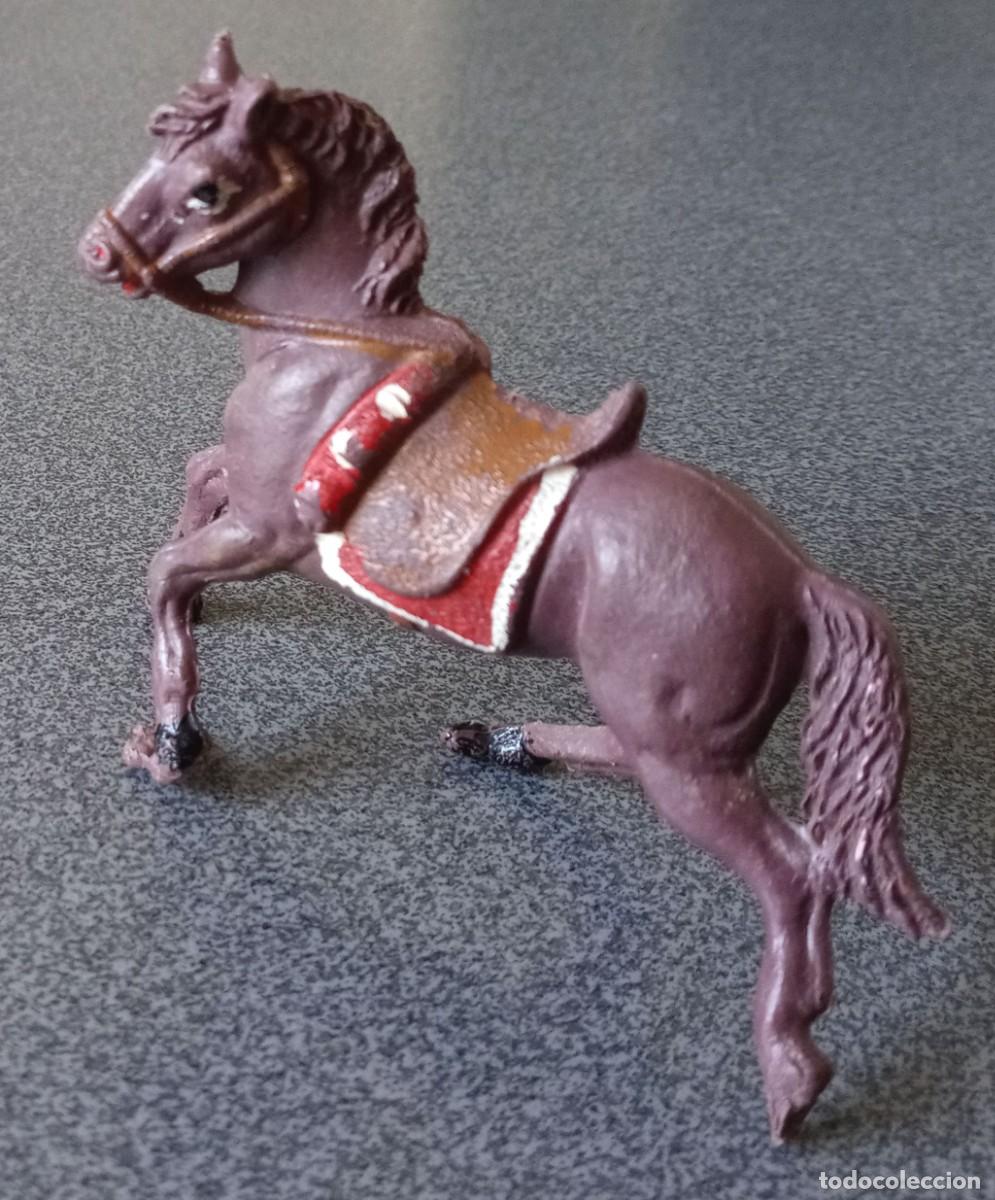Figuras de goma y PVC: Caballo Oeste Indio Pech Comansi - Foto 2