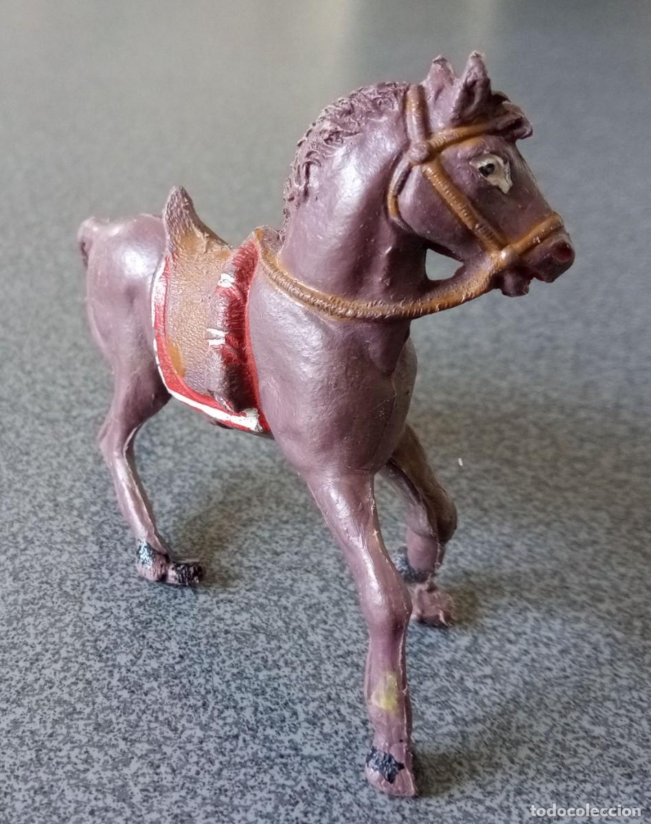 Figuras de goma y PVC: Caballo Oeste Indio Pech Comansi - Foto 3