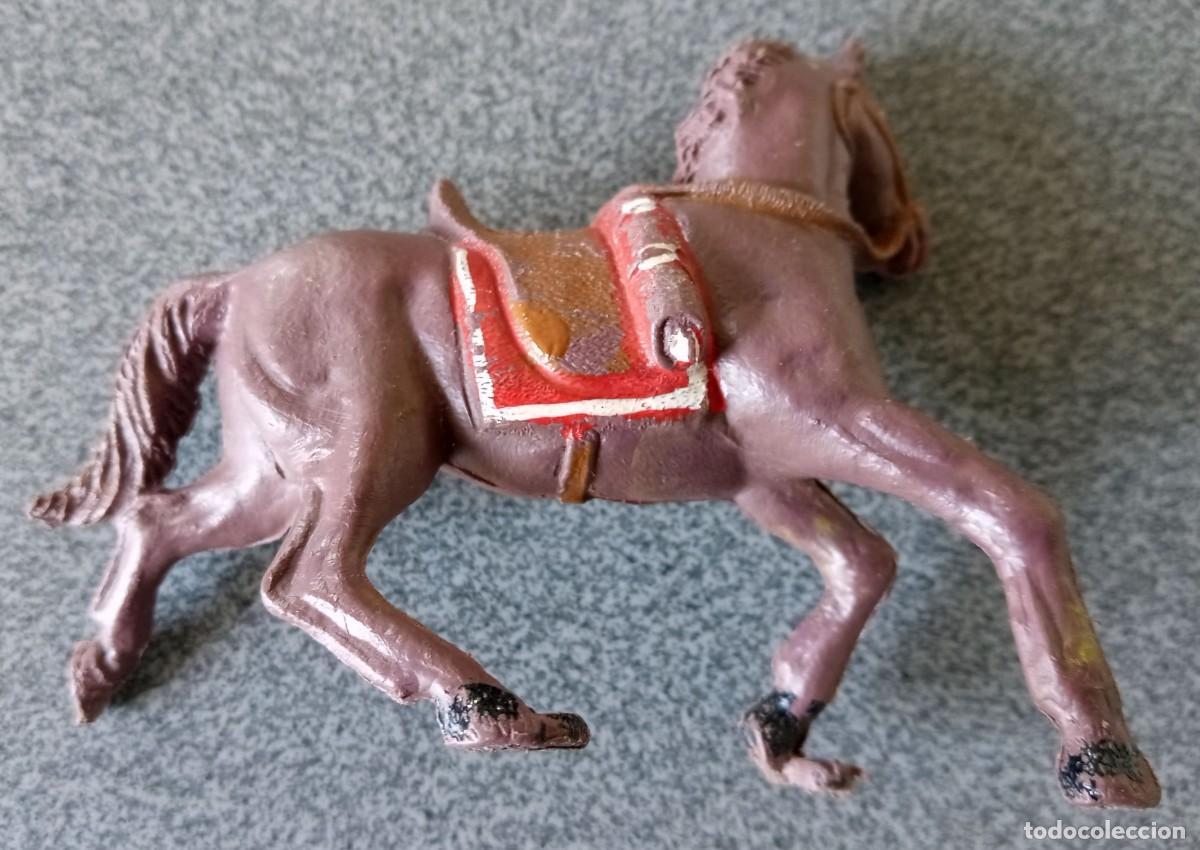 Figuras de goma y PVC: Caballo Oeste Indio Pech Comansi - Foto 7