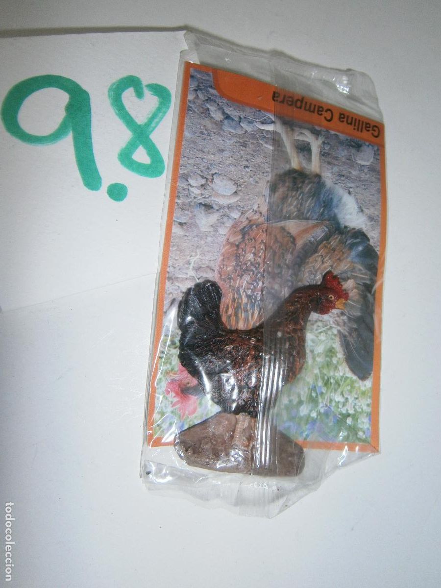 Gummi- und PVC-Figuren: AVES DE CANARIAS Y DEL MUNDO - GALLINA CAMPERA