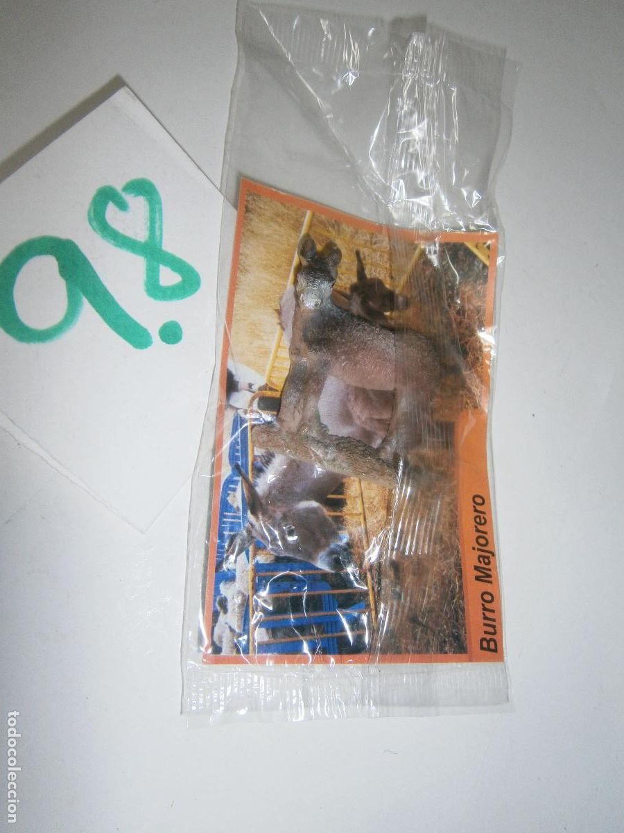 Figuras de Borracha e PVC: ANIMALES DE CANARIAS Y DEL MUNDO - BURRO MAJORERO