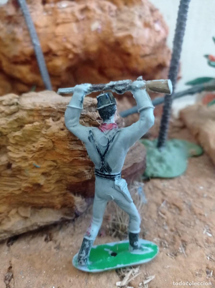 Figuras de goma y PVC: Soldado confederado de comansi - Foto 2