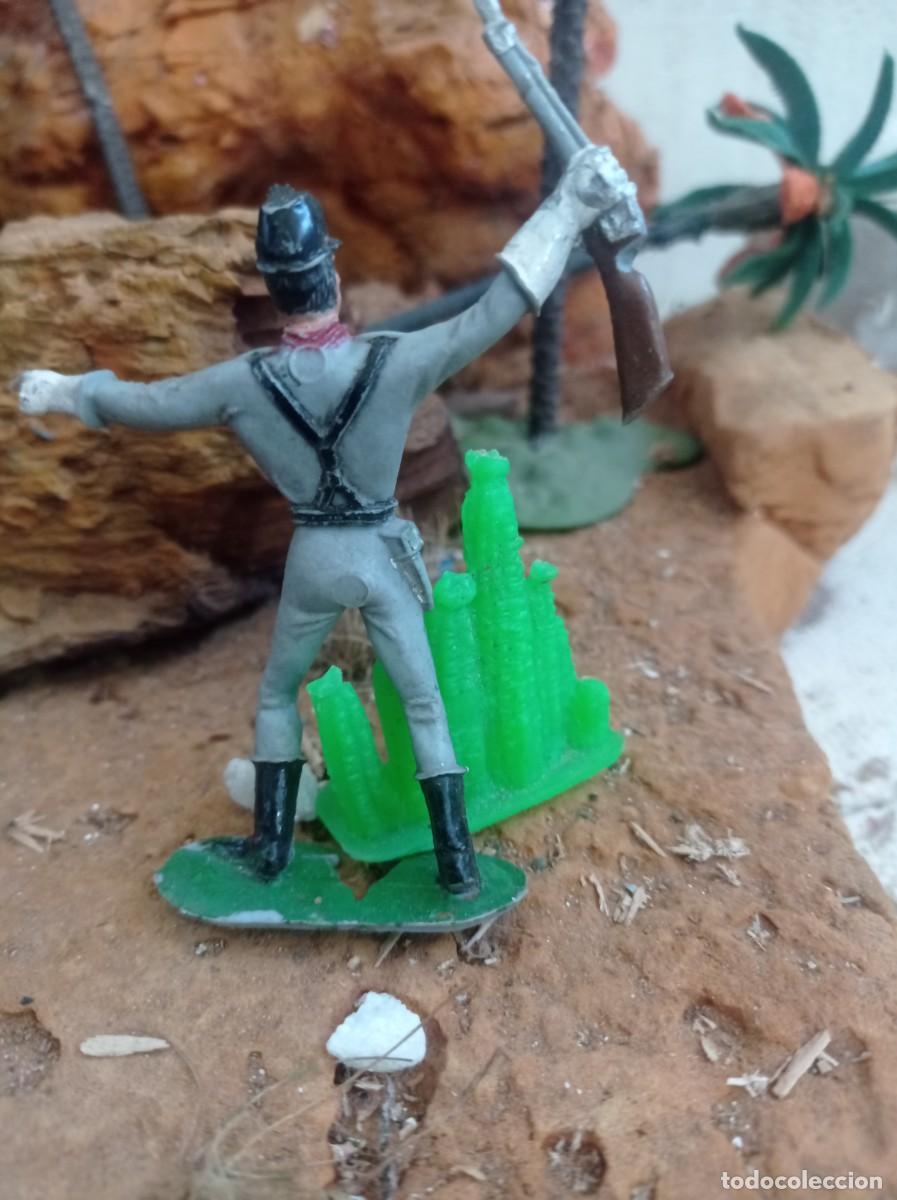 Figuras de goma y PVC: Soldado confederado de comansi - Foto 2