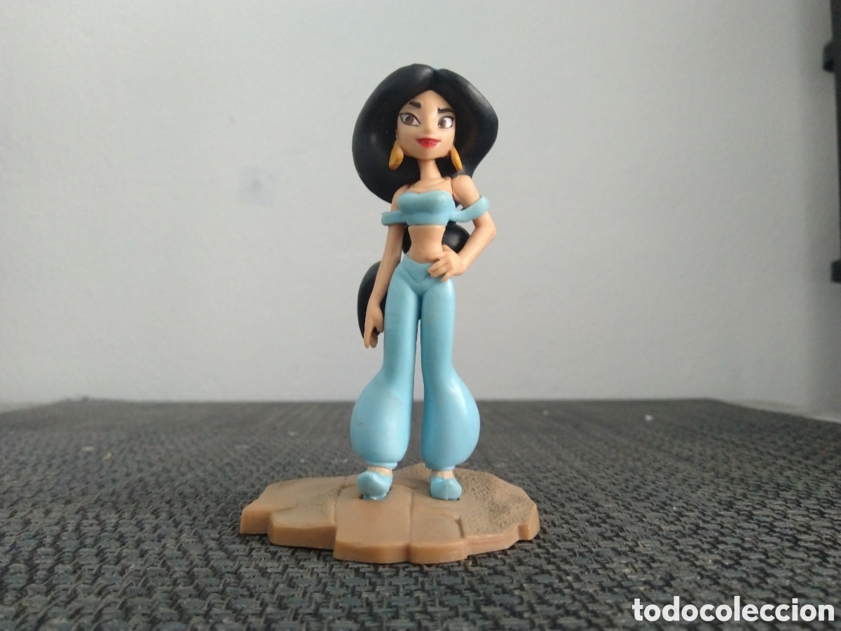 Figurines en Caoutchouc et PVC: FIGURA PVC JASMINE ALFOMBRA MAGICA GENIO DE LA LAMPARA ALADDIN WALT DISNEY PRINCESA JASMINE