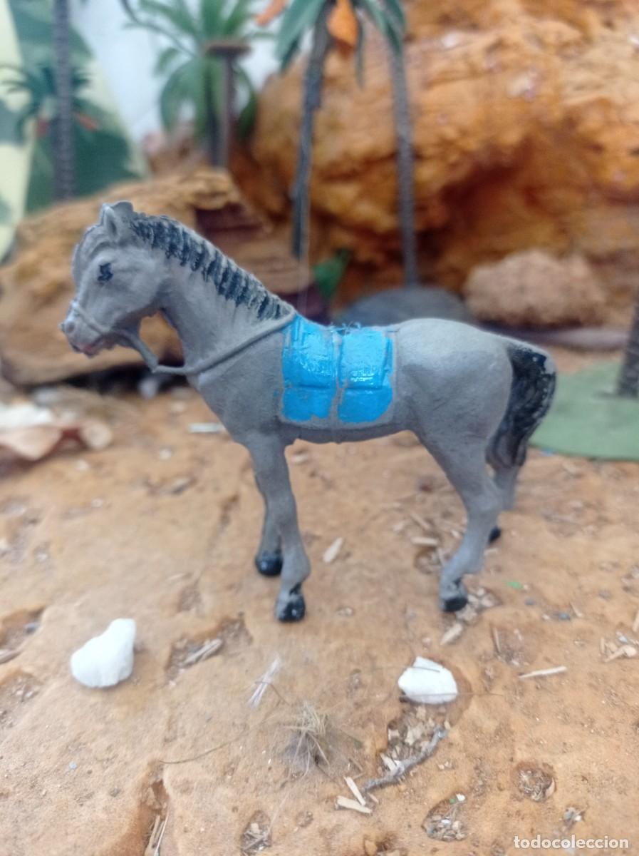 Figuras de goma y PVC: Caballo indio de pech - Foto 1