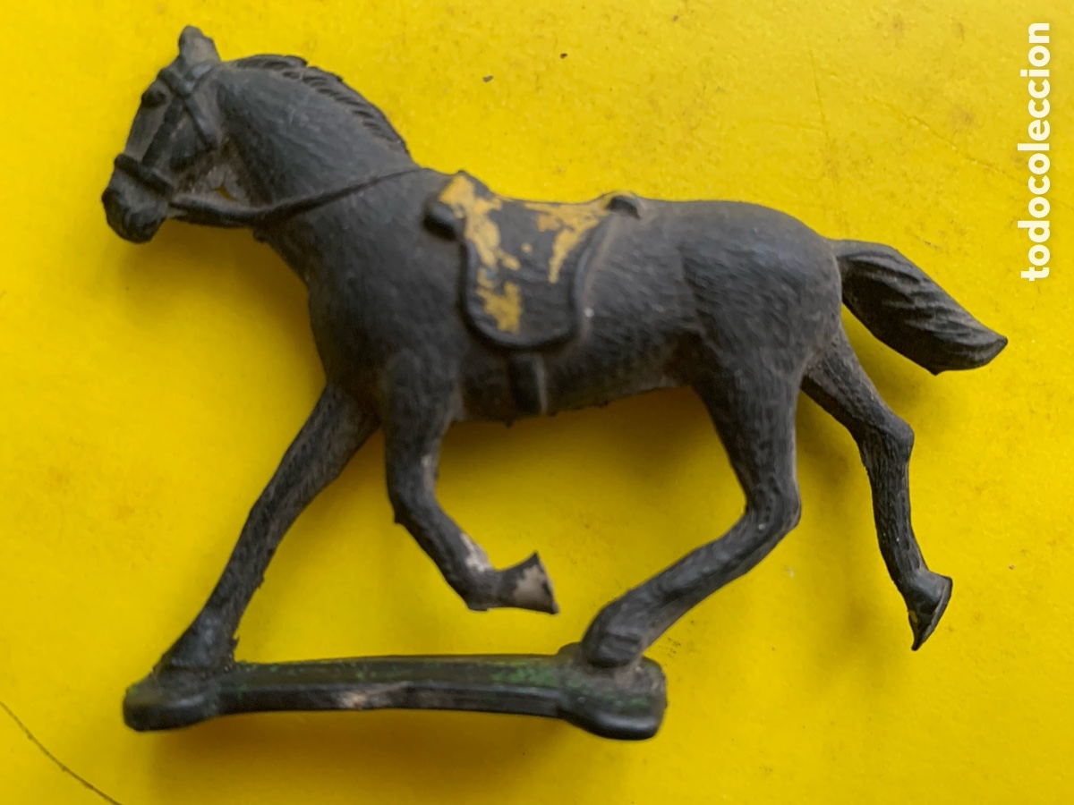 Figuras de goma y PVC: Caballo serie oeste alca capell - Foto 2