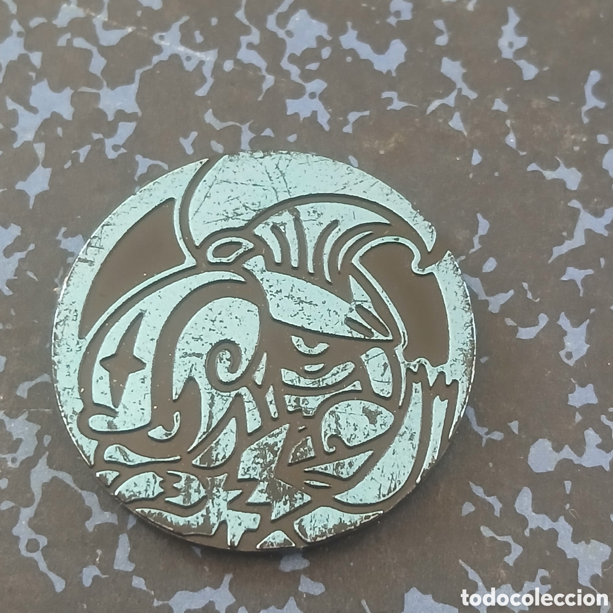 Figuras de goma y PVC: Tazo pokemon Acelgor Escavalier - Foto 1