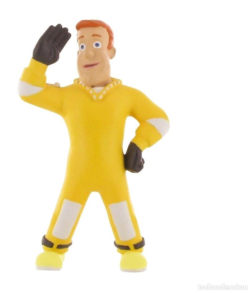 Figuras de goma y PVC: 7 FIGURAS PVC BOMBERO SAM - COMANSI - Foto 3