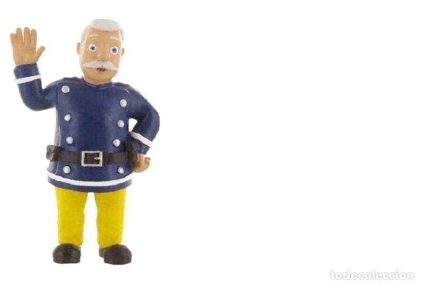 Figuras de goma y PVC: 7 FIGURAS PVC BOMBERO SAM - COMANSI - Foto 7