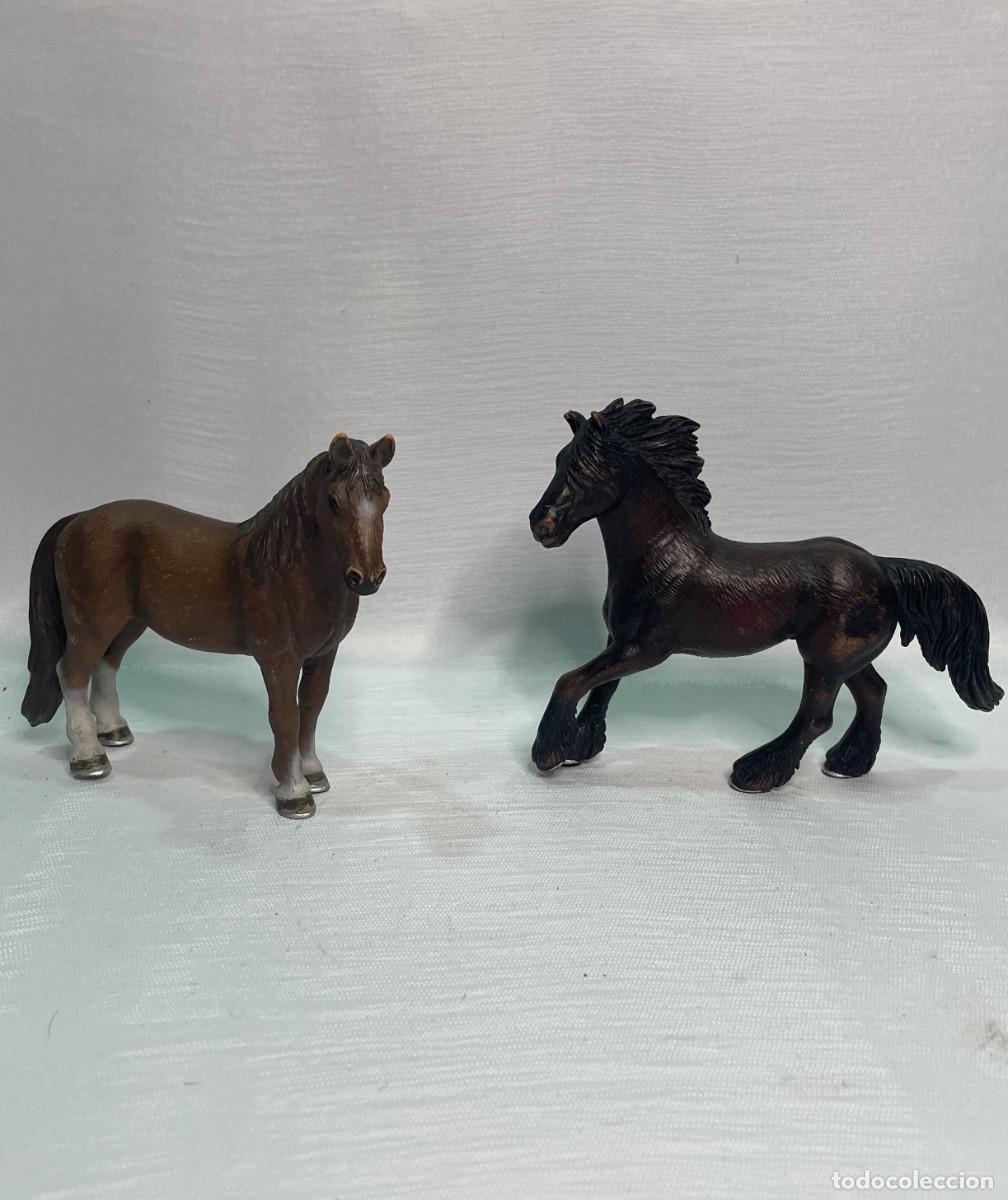 Figuras de goma y PVC: FIGURAS CABALLOS SCHLEICH 2005 - Foto 2