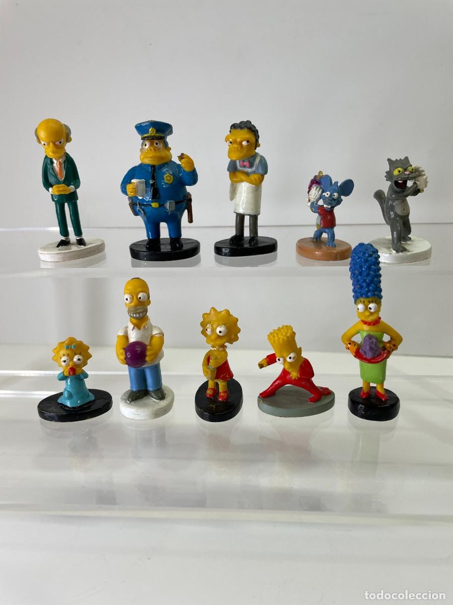 Figuras de goma y PVC: FIGURAS PVC LOS SIMPSONS 2000 FOX - Foto 1