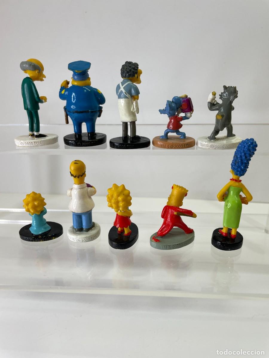 Figuras de goma y PVC: FIGURAS PVC LOS SIMPSONS 2000 FOX - Foto 2