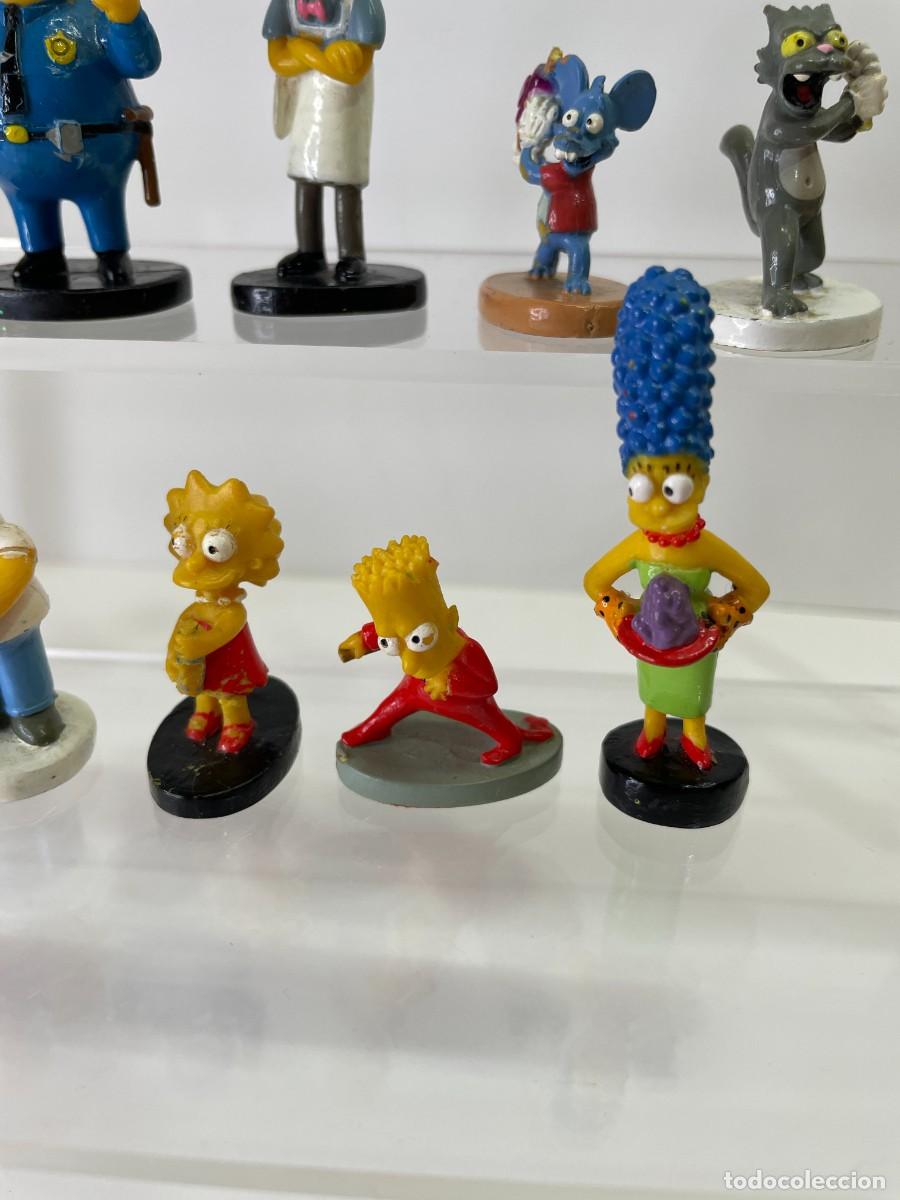 Figuras de goma y PVC: FIGURAS PVC LOS SIMPSONS 2000 FOX - Foto 3