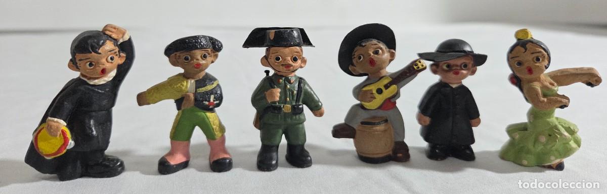 Figuras de goma y PVC: 6 Figuras de barro de Alborox - Foto 2