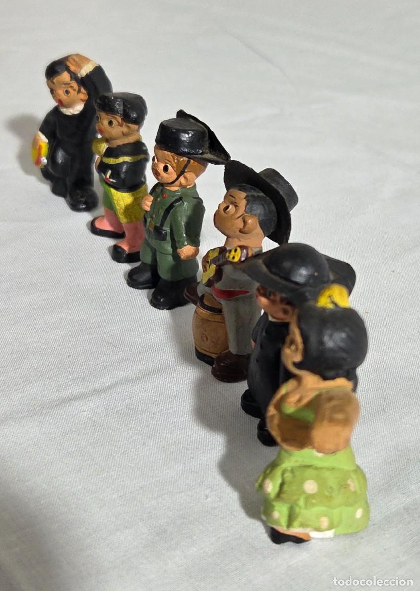 Figuras de goma y PVC: 6 Figuras de barro de Alborox - Foto 3