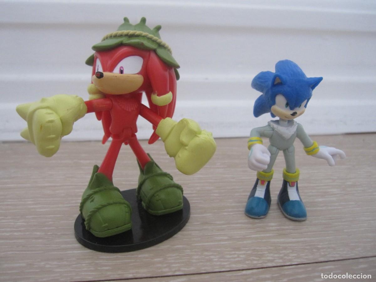 Figuras de goma y PVC: 2 FIGURAS SONIC. SEGA - Foto 1