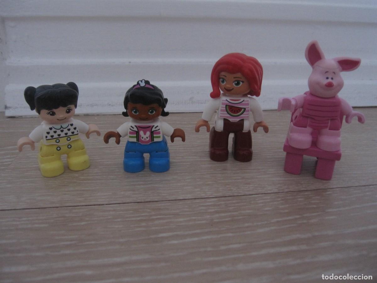 Figuras de goma y PVC: 4 FIGURAS DUPLO LEGO - Foto 2