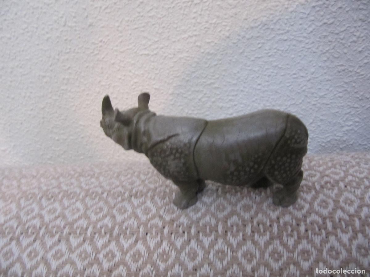 Figuras de goma y PVC: Schleich rinoceronte - Foto 4