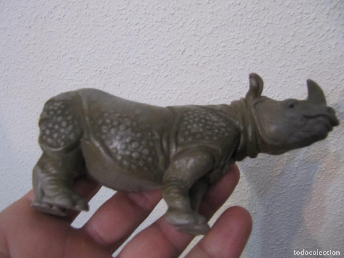 Figuras de goma y PVC: Schleich rinoceronte - Foto 6