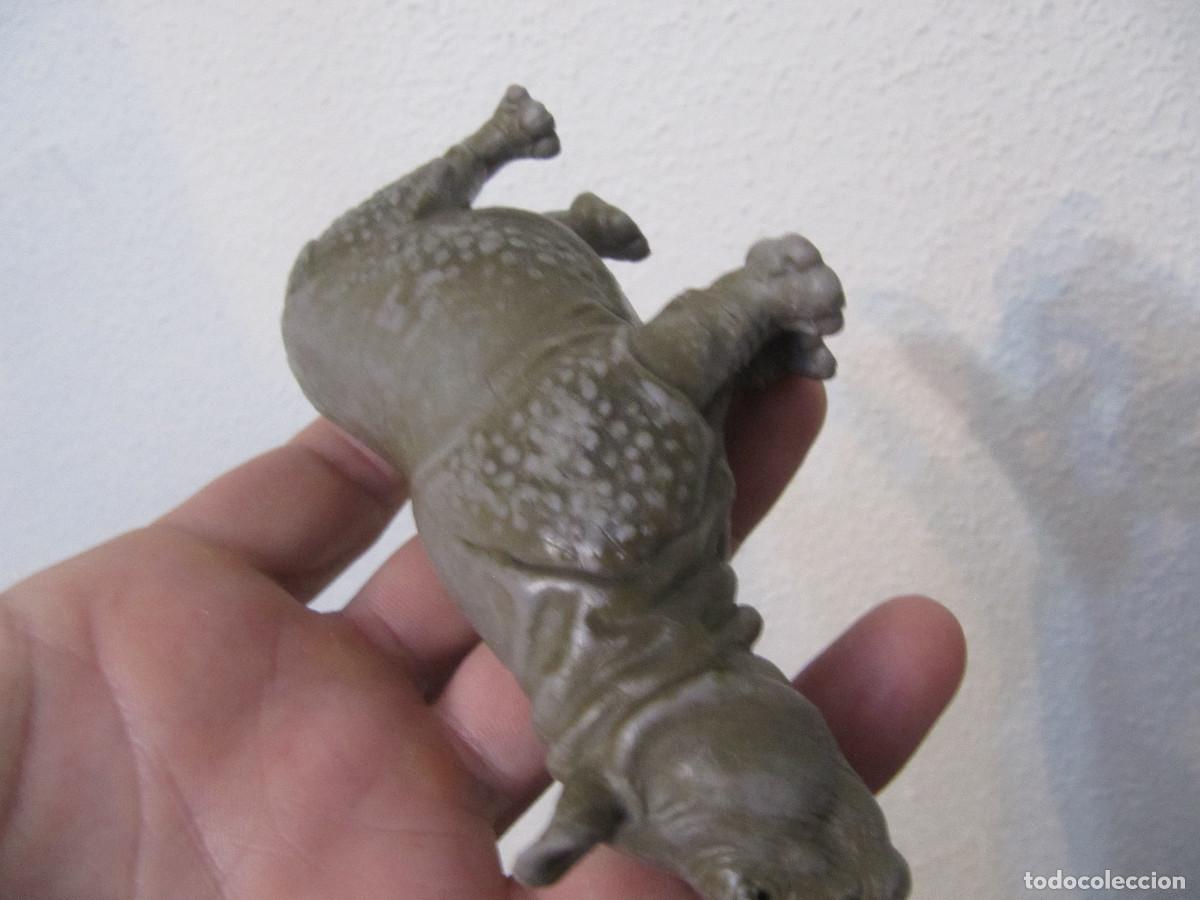 Figuras de goma y PVC: Schleich rinoceronte - Foto 8