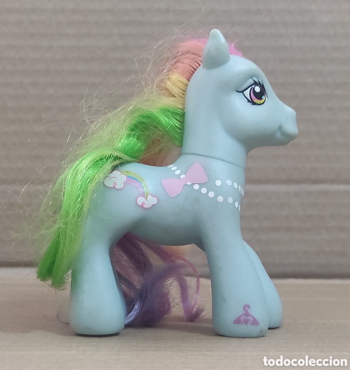 Rubber and PVC Figures: MY LITTLE PONY RAINBOW DASH IV ARCOIRIS - HASBRO 2007