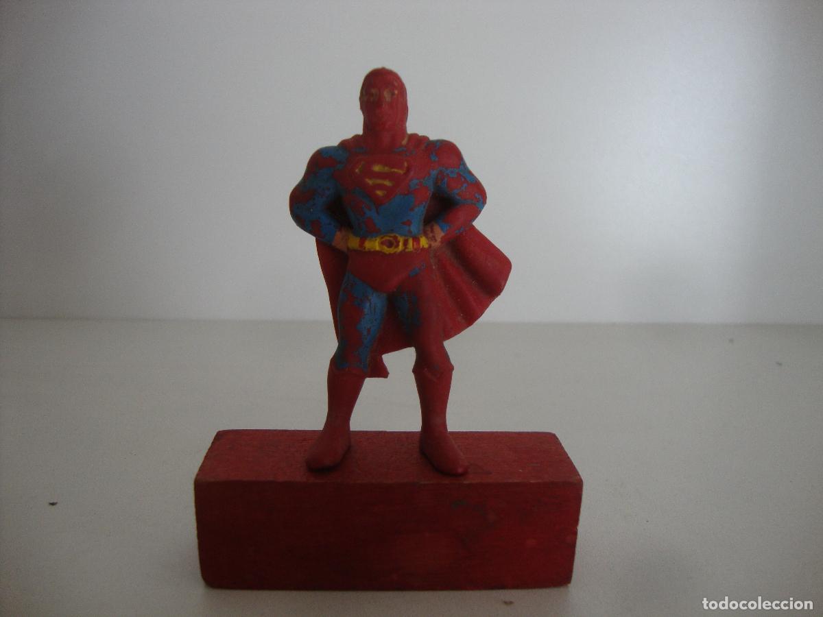 Figuras de goma y PVC: FIGURA SUPERMAN EURA SPAIN DC COMICS INT - Foto 1