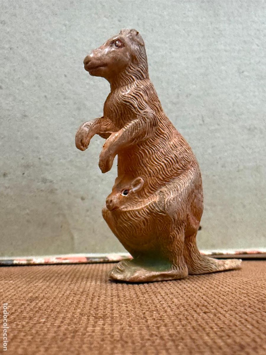 Figuras de goma y PVC: CANGURO, tipo Pech, Lafredo, Reamsa,&hellip; 7cms - Foto 2