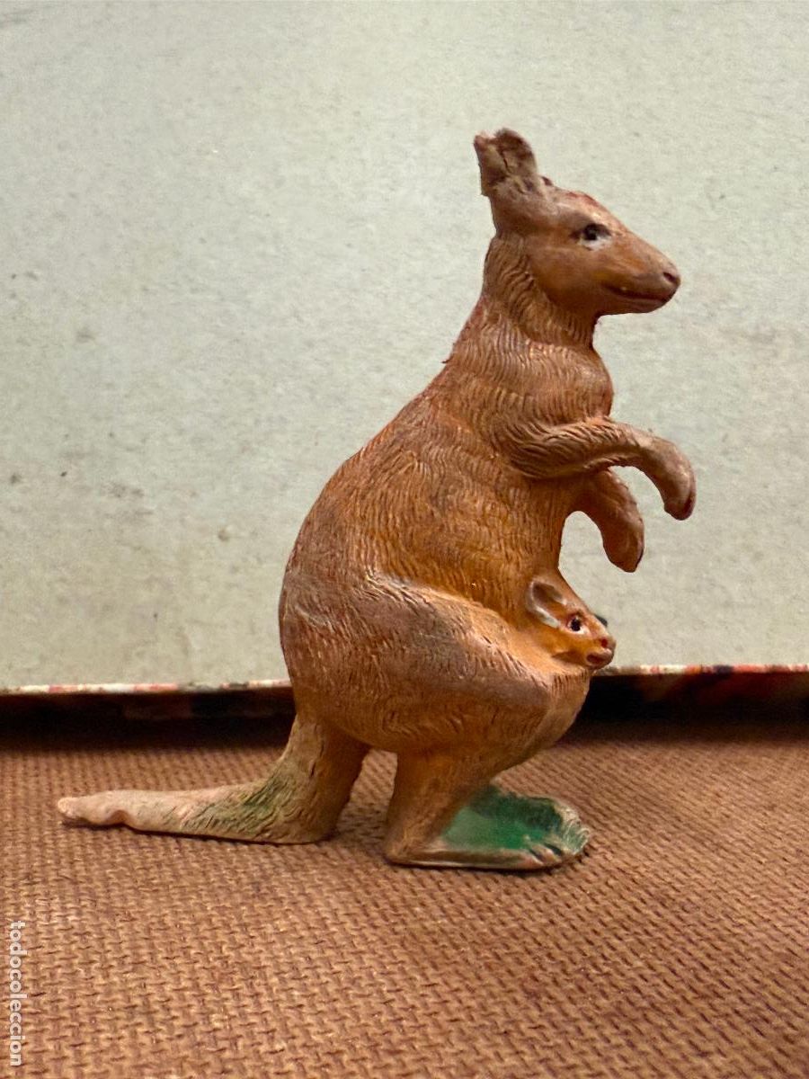 Figuras de goma y PVC: CANGURO, tipo Pech, Lafredo, Reamsa,&hellip; 7cms - Foto 1