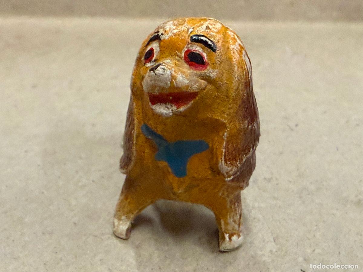 Figuras de goma y PVC: PERRO LA DAMA, de la dama y el vagabundo,&hellip; 3,5x4cms - Foto 2