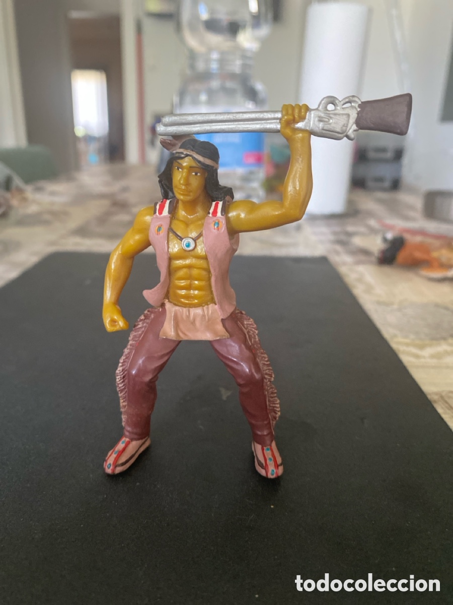 Figuras de goma y PVC: Figura pvc Indio Oeste - Foto 1