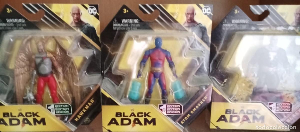 Figuras de goma y PVC: figuras D.C. De la pelicula black adam - Foto 1