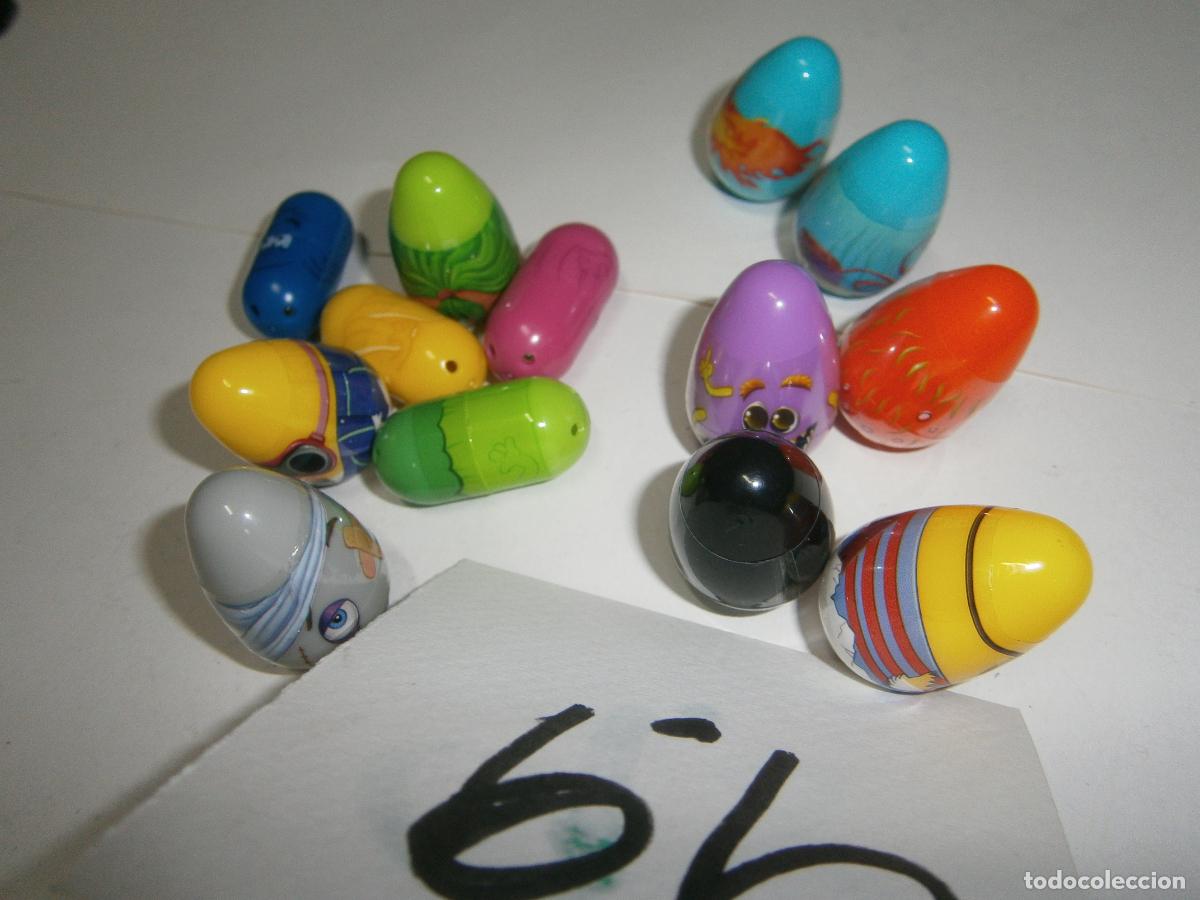 Figuras de goma y PVC: LOTE DE COLECCION EGG&acute;Z WORLD - Foto 2