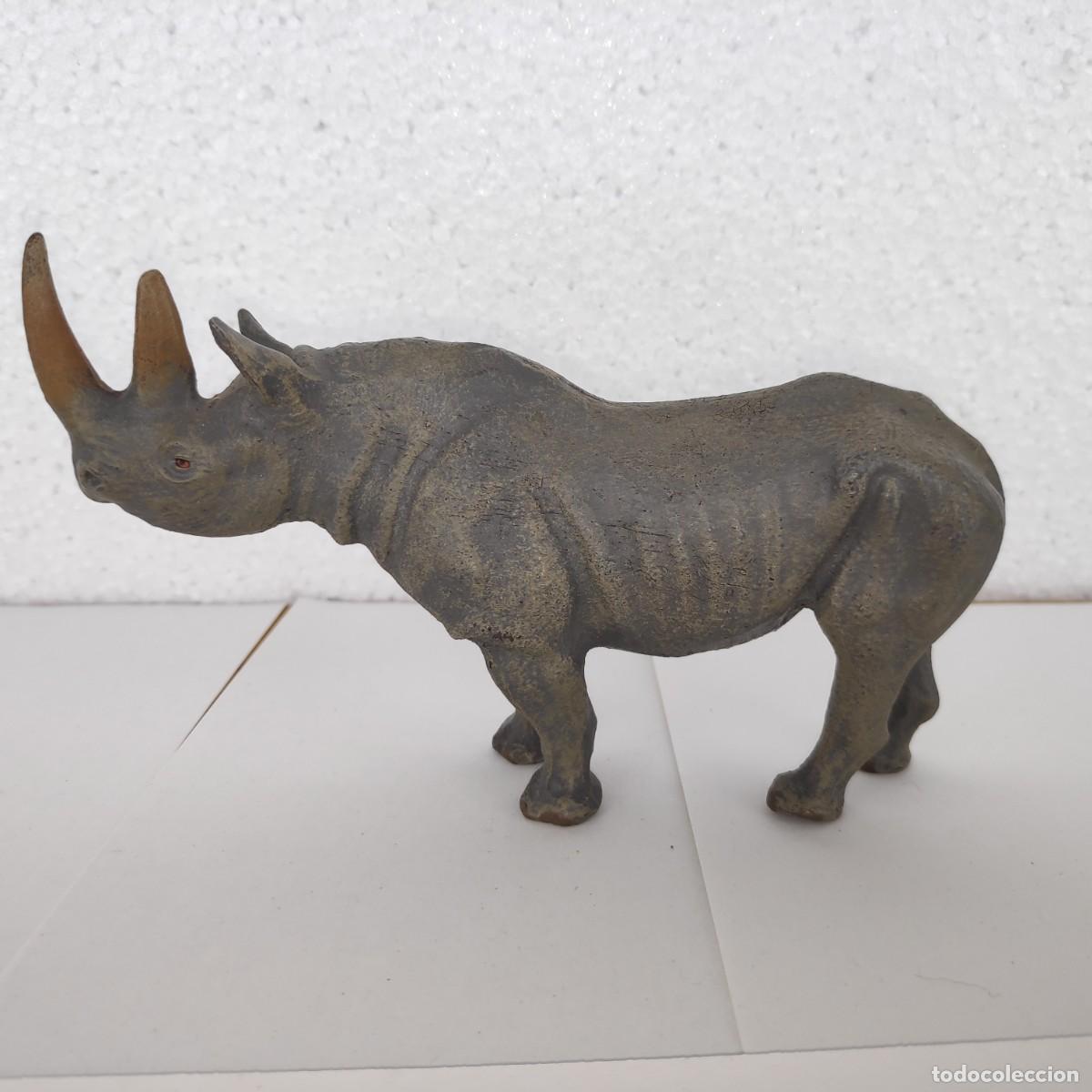 Figuras de goma y PVC: Rinoceronte (Lineol 1940l - Foto 2