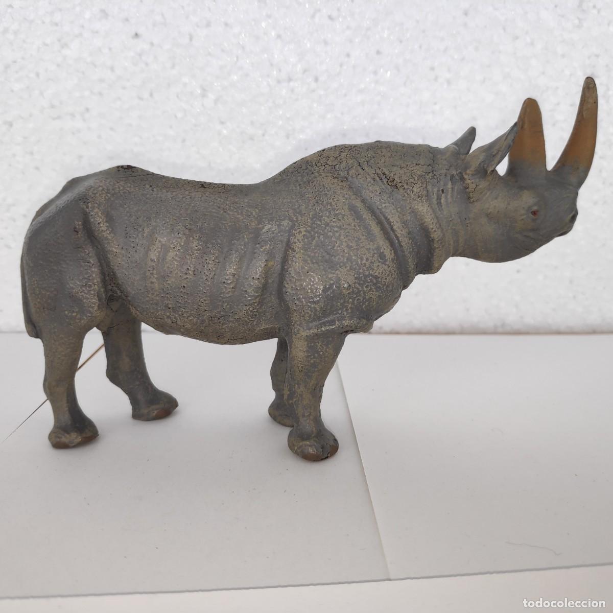 Figuras de goma y PVC: Rinoceronte (Lineol 1940l - Foto 3
