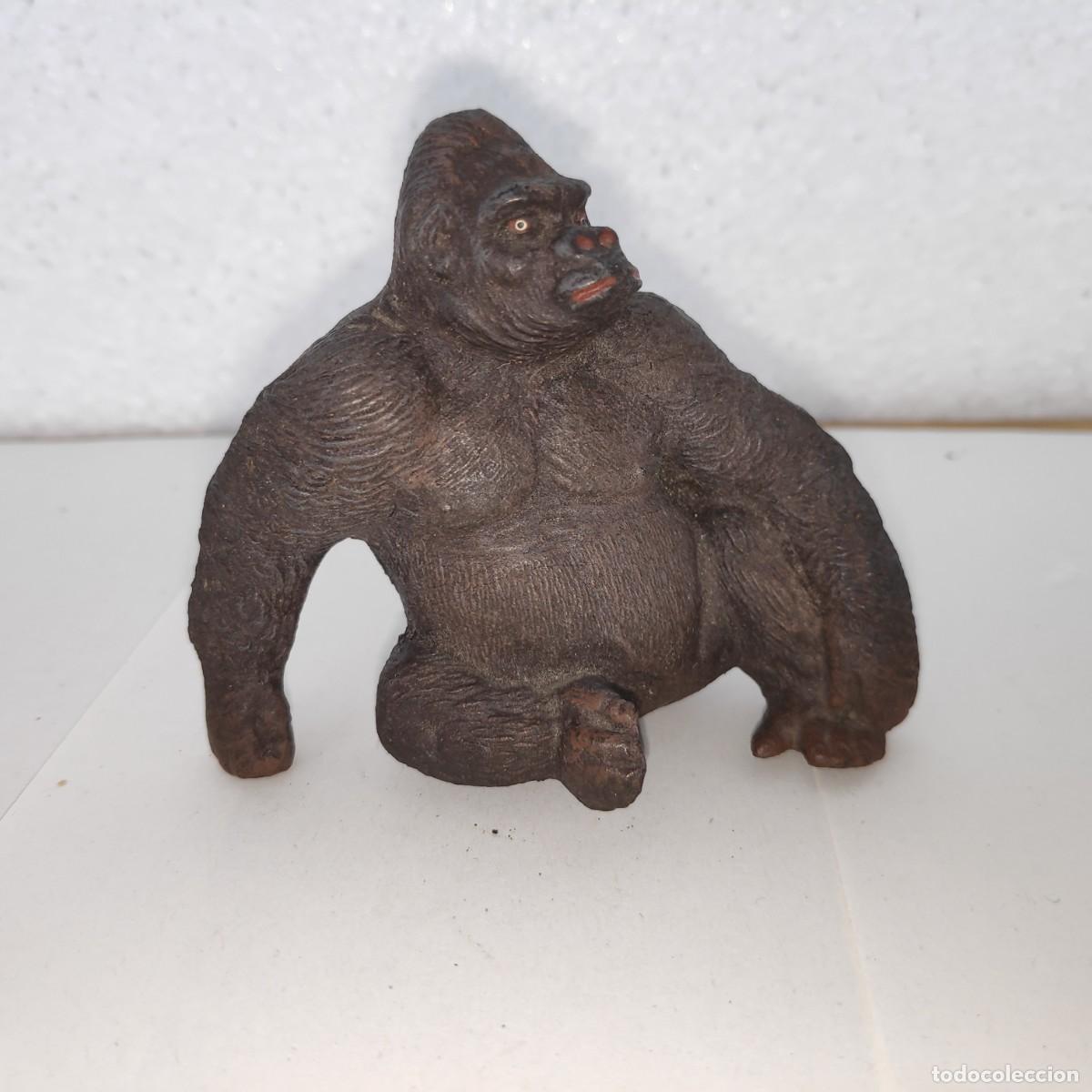 Figuras de goma y PVC: Figura de gorila (Lineol 1940) - Foto 2