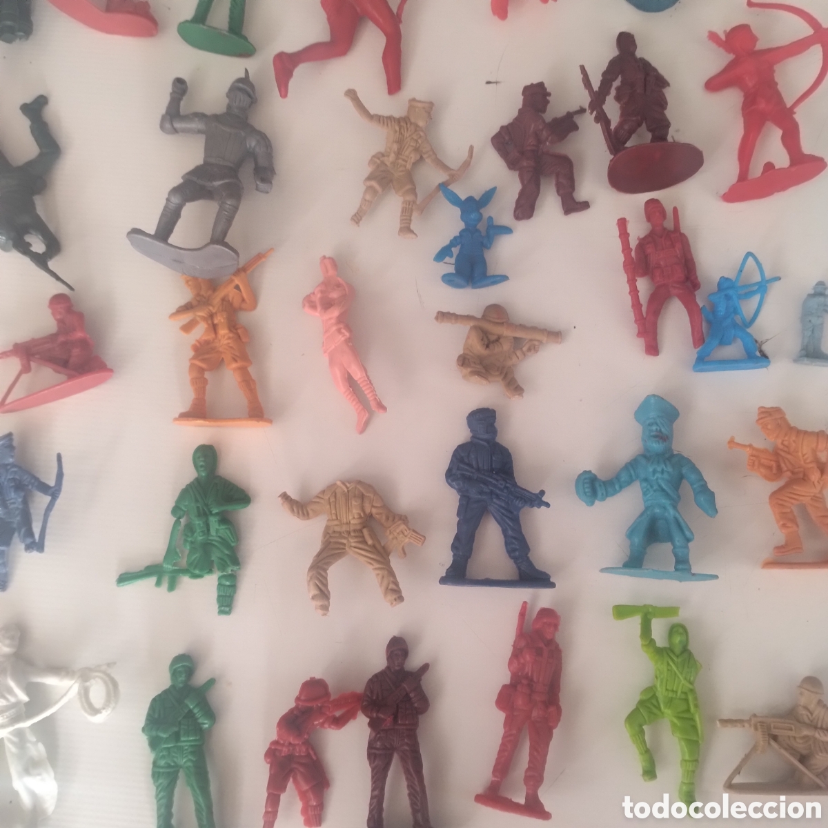 Figuras de goma y PVC: Figuritas de pl&aacute;stico mu&ntilde;ecos - Foto 6