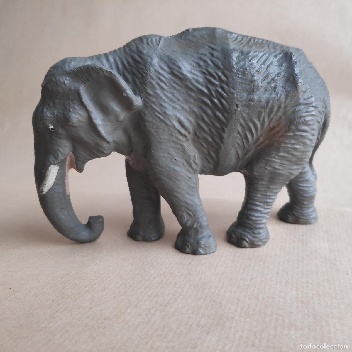 Figuras de goma y PVC: Elefante indio Pfeiffer (1930) - Foto 2
