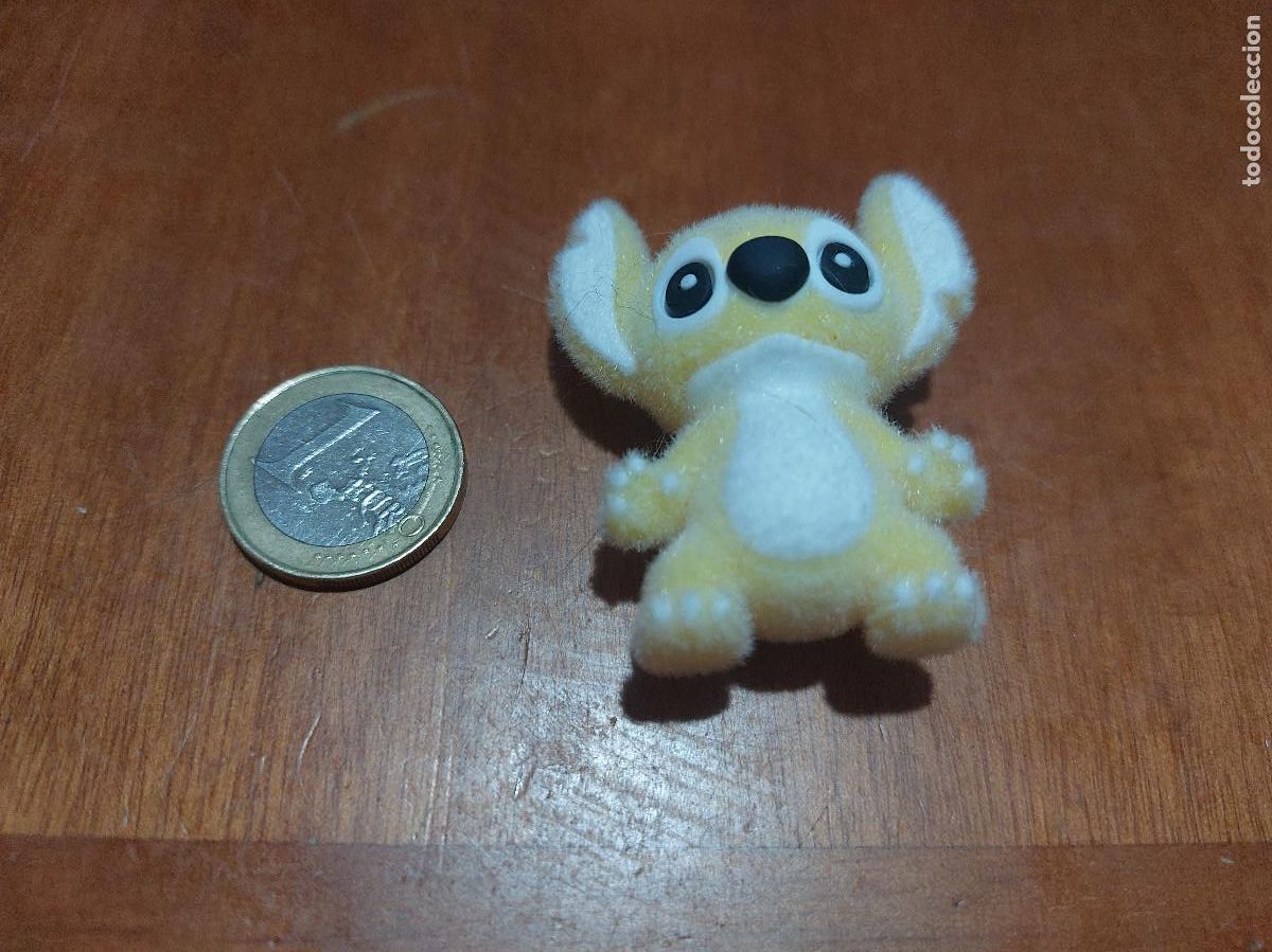 Figure di Gomma e PVC: AMARILLO. CON PELO. STITCH. FIGURA. COMO NUEVA. SIN USO. B-5