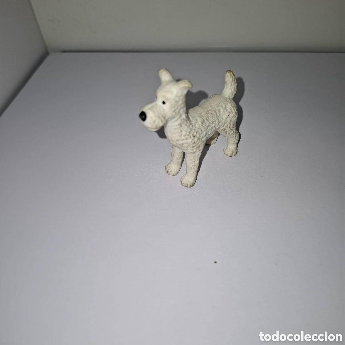 Figuras de Goma y PVC: MILU EL PERRO DE TINTIN FIGURA DE PVC